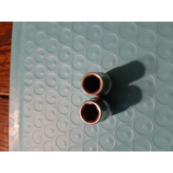 Vintage Lot of 2 Craftsman 1/4" 6 Point 1/4" Drive Sockets Tools - Picture 3 of 4